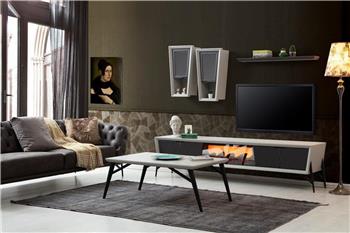 HİLTON BEYAZ TV ÜNİTESİ